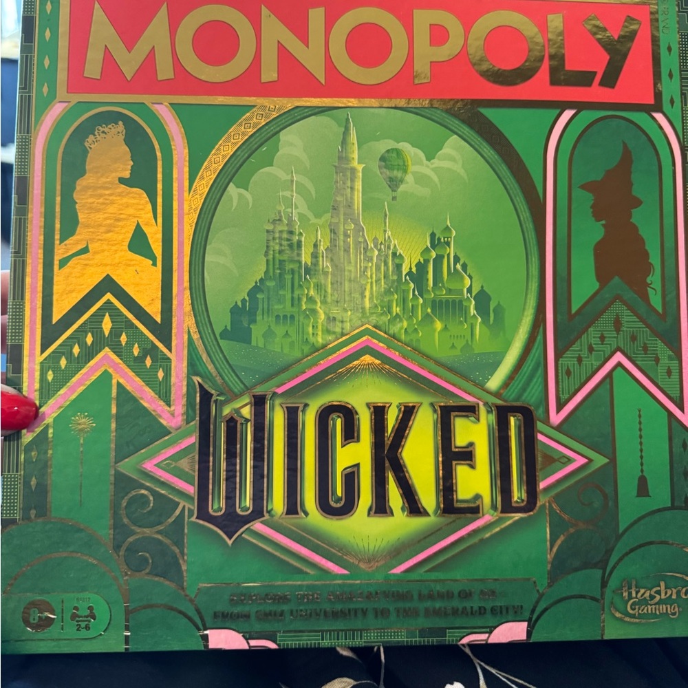 Monopoly Wicked Edition Board Game new sealed in box